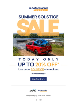 AutoAccessoriesGarage - Summer Solstice Celebration ☀️