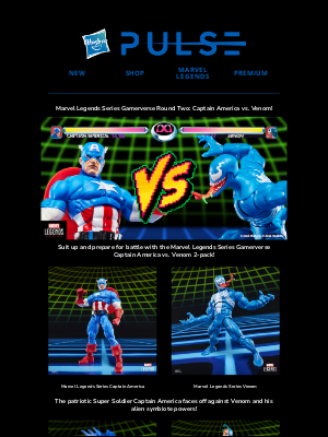 Hasbro - Who wins when Venom goes head-to-head with Captain America?