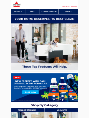 BISSELL - Want the Best Clean?