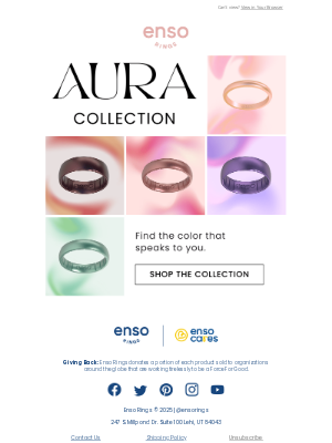 Enso Rings - Find your aura