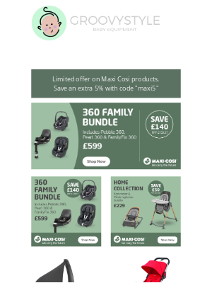 Groovystyle Baby (UK) - Maxi Cosi special offers