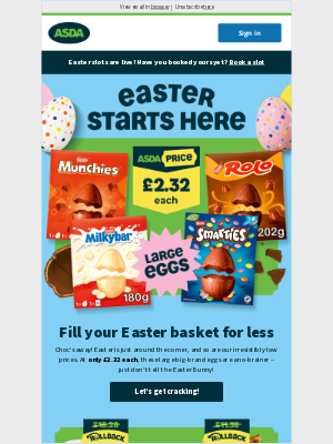 ASDA Good Living (United Kingdom) - Stop searching! Your Easter offers have arrived 🤩
