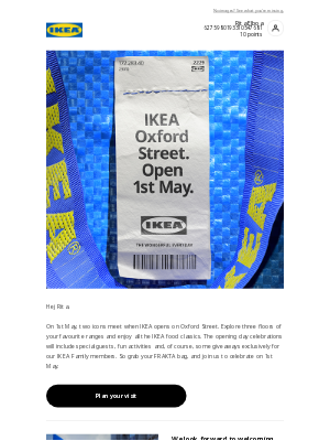 IKEA (United Kingdom) - On 1st May IKEA Oxford Street opens, and you're invited