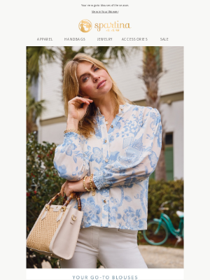 Spartina 449 - Best New Blouses of Spring