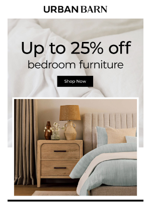 Urban Barn (Canada) - The freshest bedroom looks