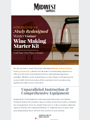 Midwest Supplies - Transform Your Passion into Wine with Master Vintner®