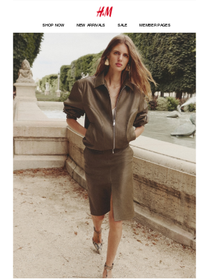 H&M - Your early fall outerwear edit
