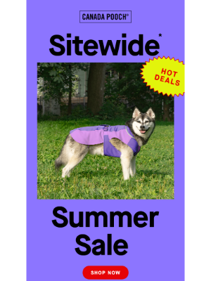 Canada Pooch - Just a Few Days Left of the Summer SALE ⌛