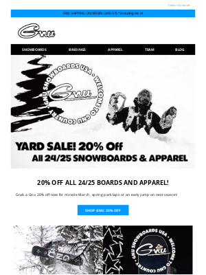 Lib Tech - 20% OFF ALL 24/25 BOARDS AND APPAREL!