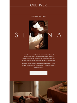 Sienna: the intimate feeling of home