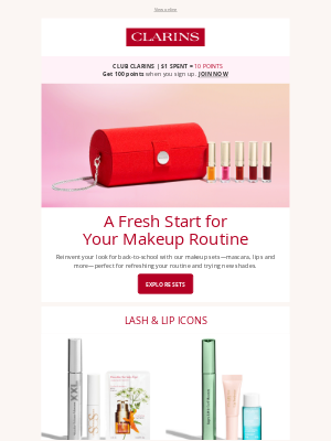 Clarins (Canada) - School’s In, Makeup’s On! 🍁
