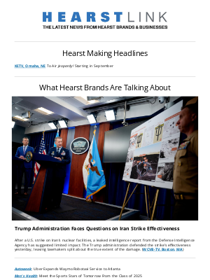 Hearst - Iranian Strike l Alzheimer's Test