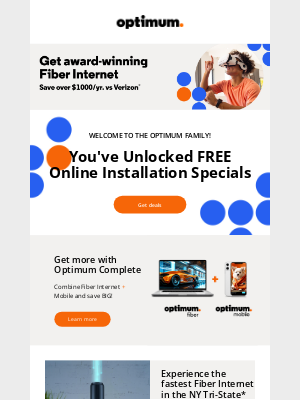 Optimum - You're in!