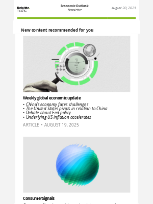 Deloitte - Economic update: China’s economy faces challenges