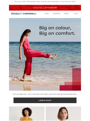 Seasalt Cornwall (United Kingdom) - The Linen Cool Down