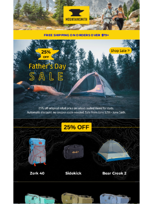 Mountainsmith - Dad Deserves It – 25% Off Now