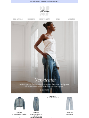 24S - A closer look at this season's denim