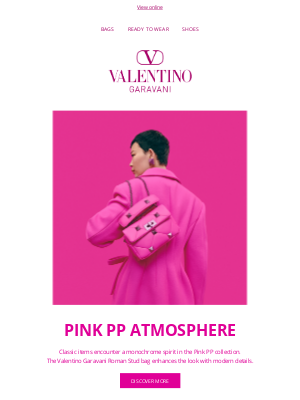 Valentino - Classic items with a Pink PP total look