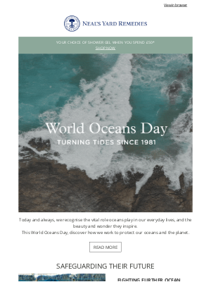 Neal's Yard Remedies - World Oceans Day 2025 🌊