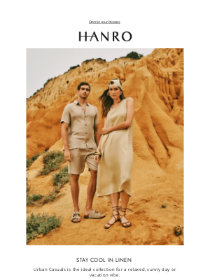 Hanro of Switzerland - Breathe Easy in Beautiful Linen