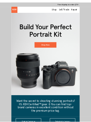 Gear for portrait photographers 📸