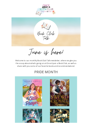 Once Upon A Book Club - June Book Club Talk! ☀️