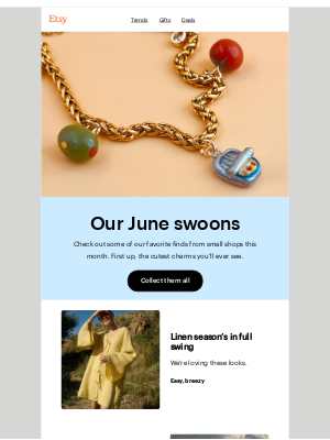 Etsy - What we loved this month 🧡