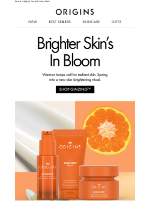Origins - Let Your Skin Blossom