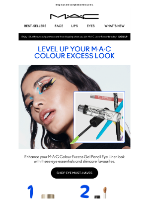 MAC Cosmetics - Add these M·A·C must-haves to your high-impact Eye Liner look.