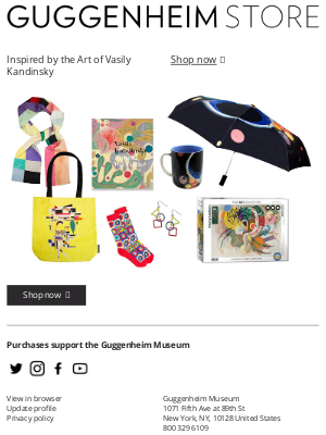 Guggenheim Museum - Take home Kandinsky