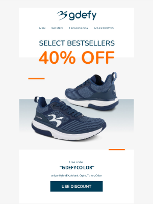 Gravity Defyer - Shop GDEFY's Bestsellers for 40% Off