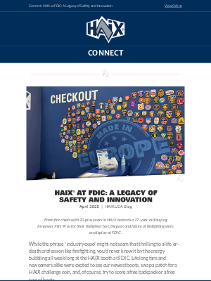 Haix North America - Connect: HAIX at FDIC–A Legacy of Safety and Innovation