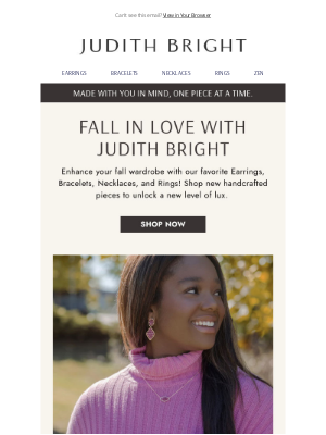 Judith Bright Jewelry - Take Your Fall Looks to Fabulous With These 🍂