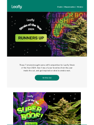 Leafly - 7 must-try cannabis strains of 2024 🤩