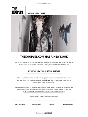 The Kooples - Unveiling the New: TheKooples.com