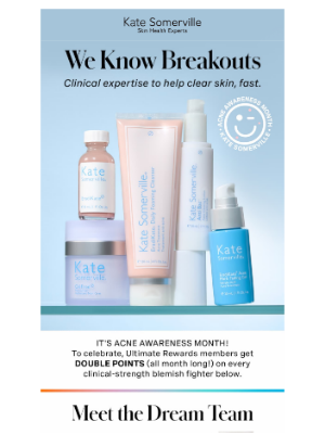 Kate Somerville Skincare - Acne is Normal