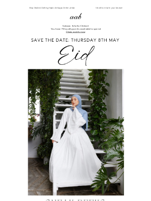 Aab (United Kingdom) - Eid Sneak Peeks Are Here!