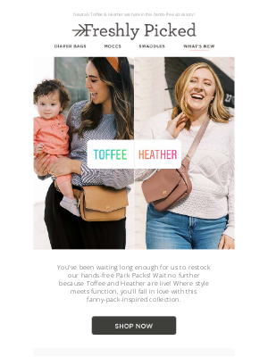 freshly picked fanny pack