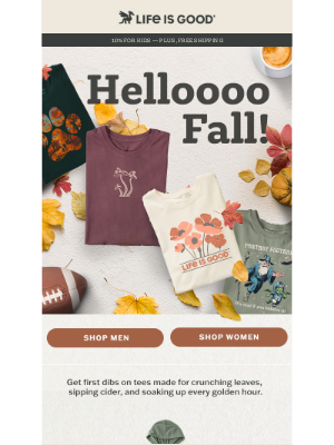 Life Is Good Inc - 🍁Autumn is Around the Corner…