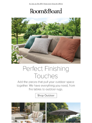 Room & Board - Bring your outdoor space to life