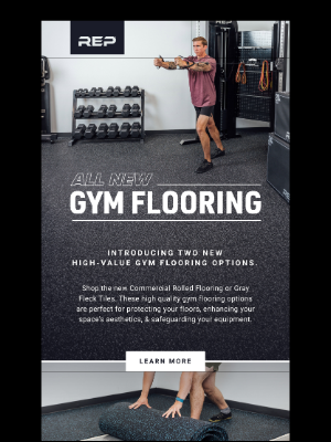 REP Fitness - All New Gym Flooring