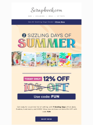 Scrapbook - 🤩 Coupon Alert! Look Inside For an Extra 12% OFF!