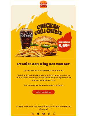 Burger King (Germany) - Nur 5,99 € für alles zusammen? Echt jetzt?! 😮🔥