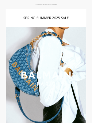 Balmain Paris - YOU STILL HAVE TIME