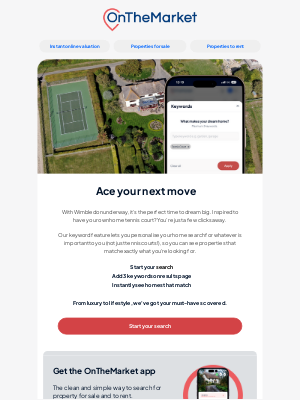 On The Market (United Kingdom) - Your dream home, with a court of your own 🎾