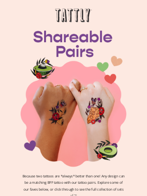 Tattly - Shop Shareable Pairs! ✨