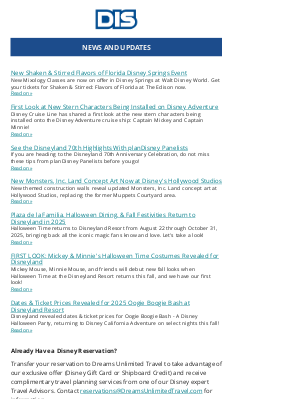 The DIS - News and Updates for 06/12/2025