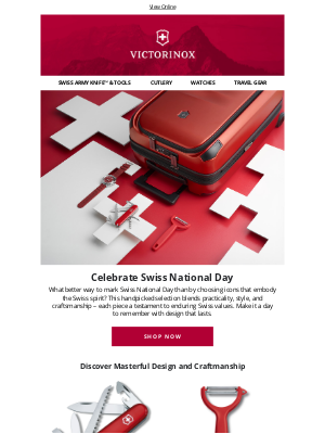 Victorinox - Celebrate Swiss National Day