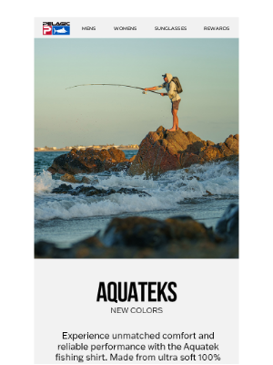 Pelagic - Aquatek Fishing Shirt - Breathable Performance