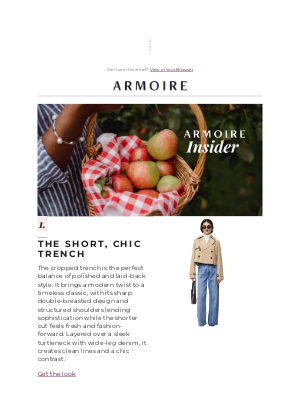 Armoire - Fall’s first picks 🍎